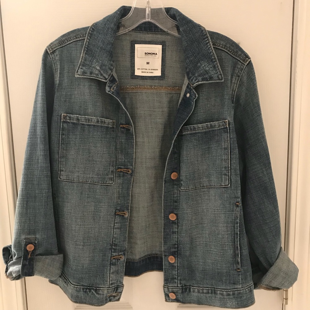 Sonoma jean jacket, Medium